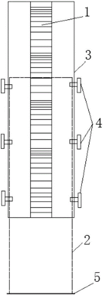 Precise leveling detection method based on differential technology and telescopic indium steel bar code ruler