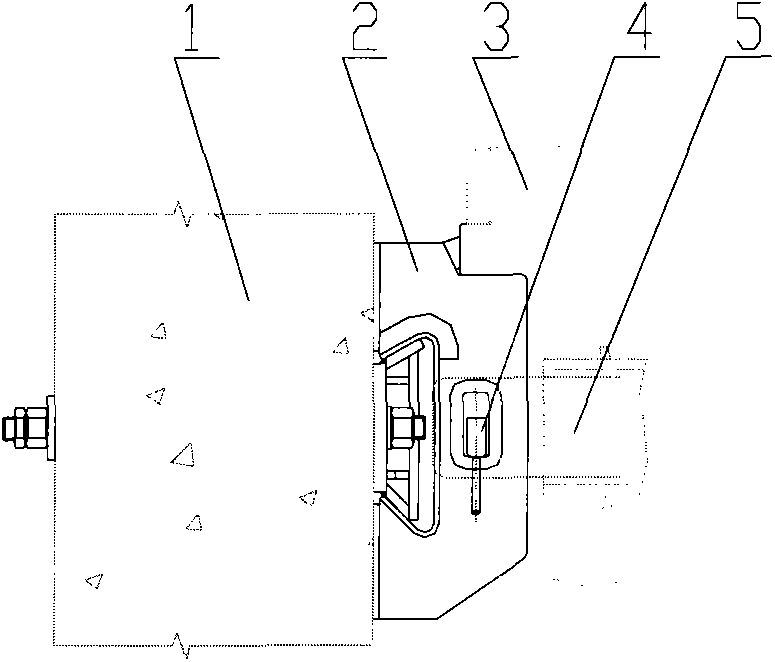 Novel shiftable through-wall (or embedded) type double-point adhering device