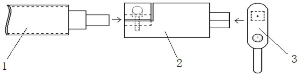 Detection method and detection device for load state of lead screw transmission mechanism