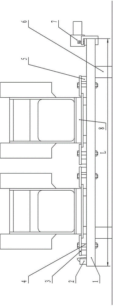 Method for relieving vibratory stress of loader front frame