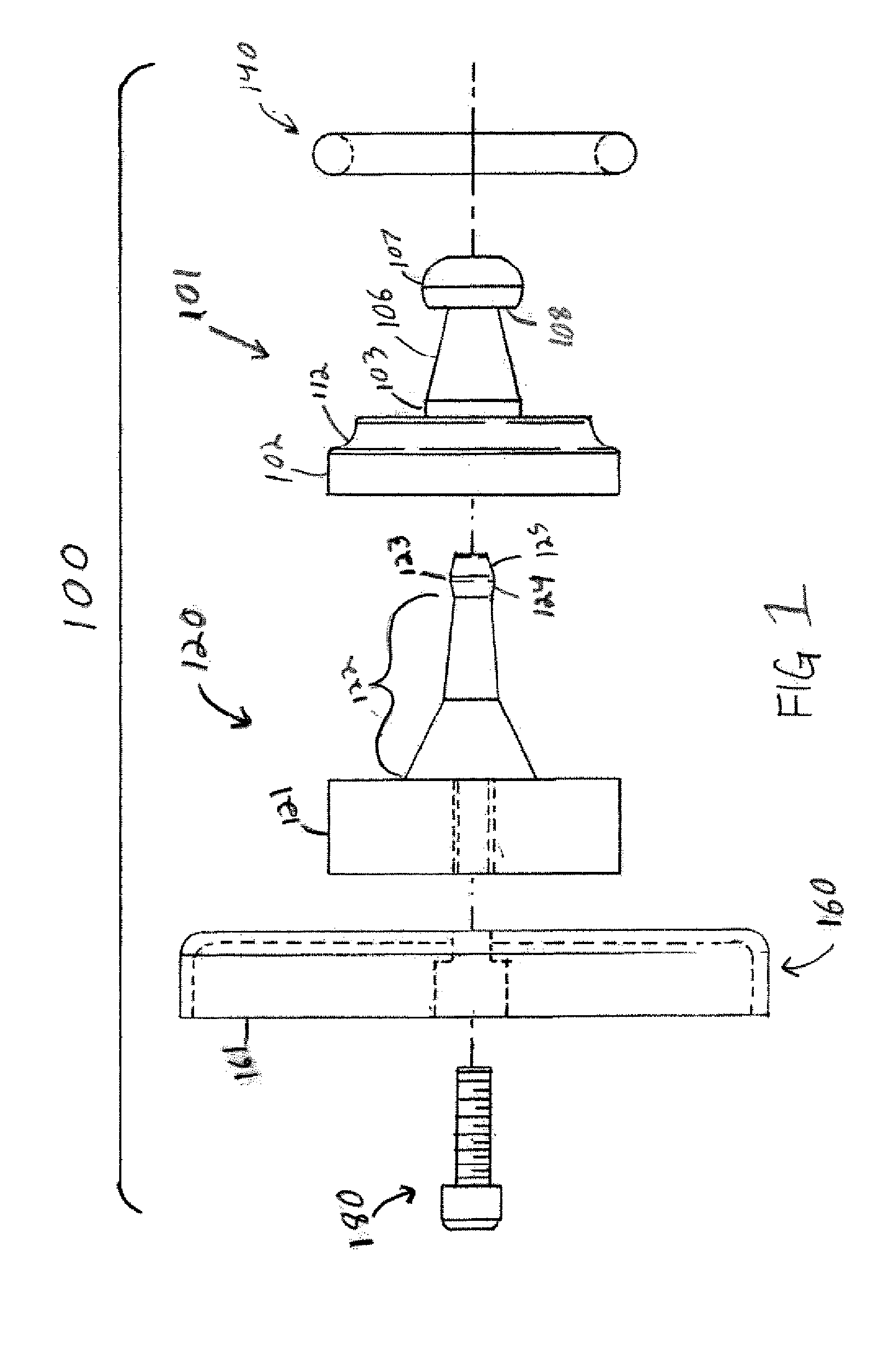 Peg board mounting device