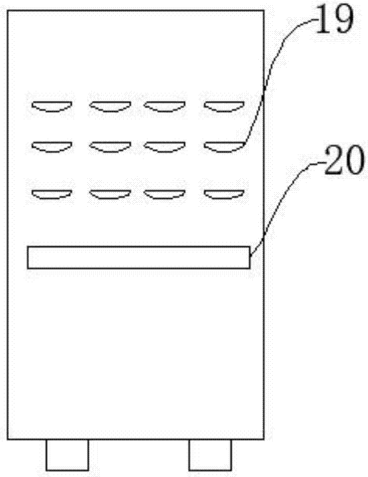 Apparatus drying device for chemistry laboratory