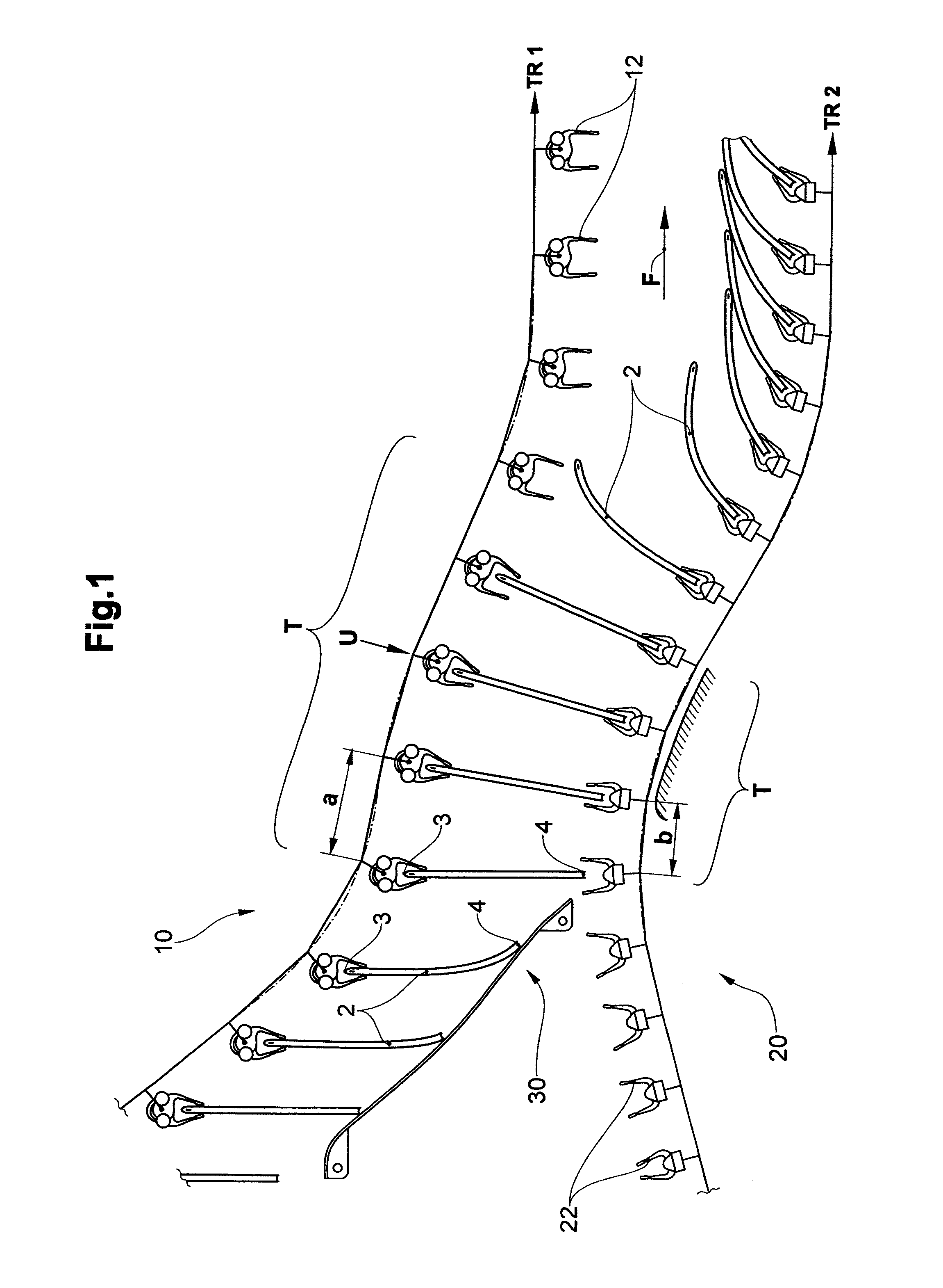 Device and method for the transfer of flexible flat articles