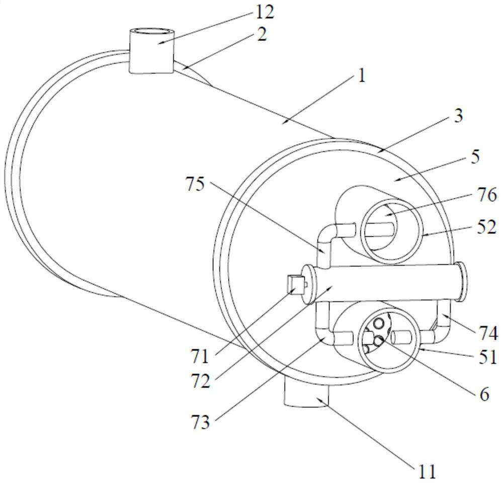 Cleaning system of shell and tube heat exchanger and control method of cleaning system