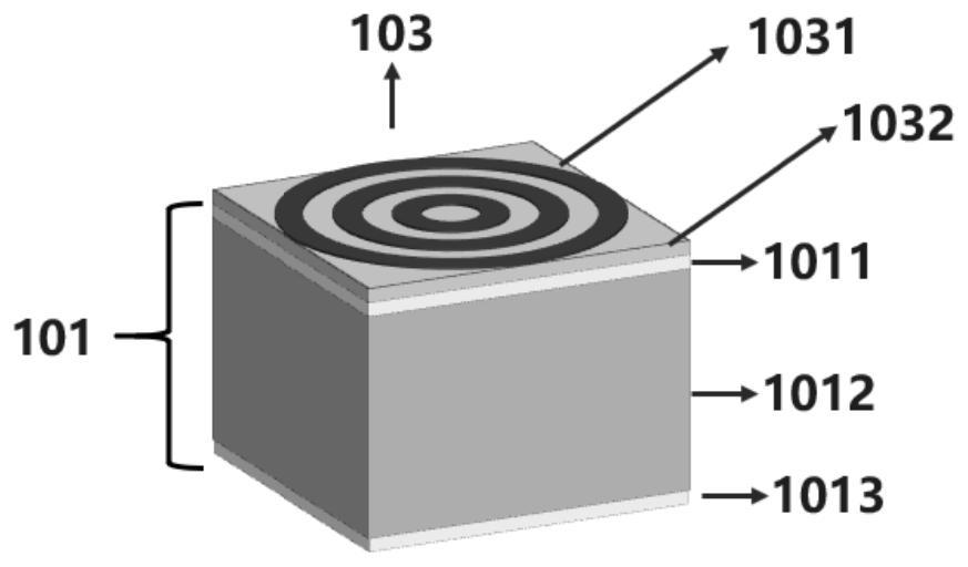 Magnetic control flexible ultrasonic transduction device