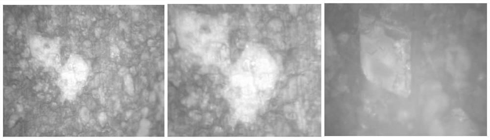 In-situ analysis method of HNIW crystal form crystal transformation rate in propellant powder