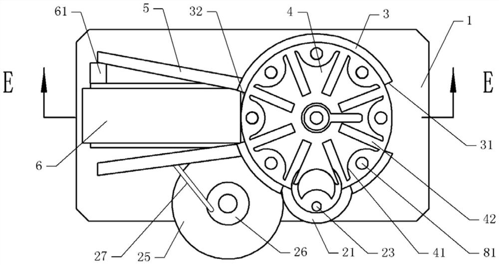 Glass bottle steering mechanism