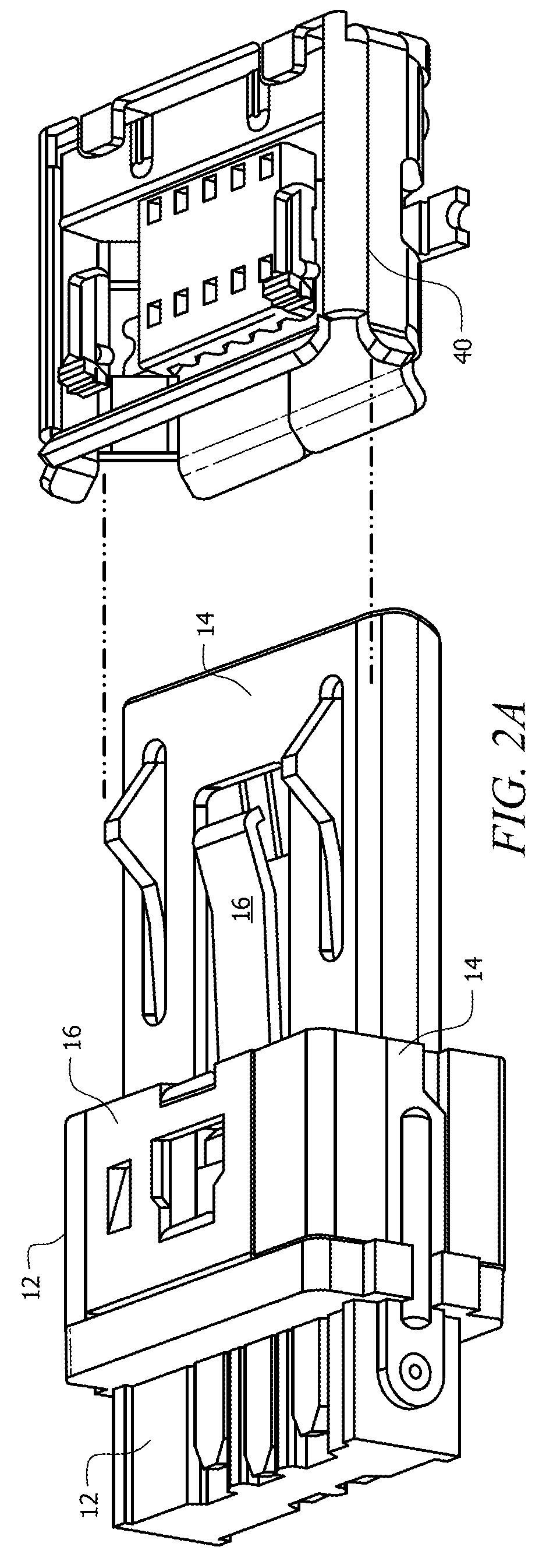 Communication connector with analog coupling circuit