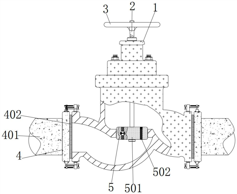 Valve and pipeline connecting system simple and effective in sealing