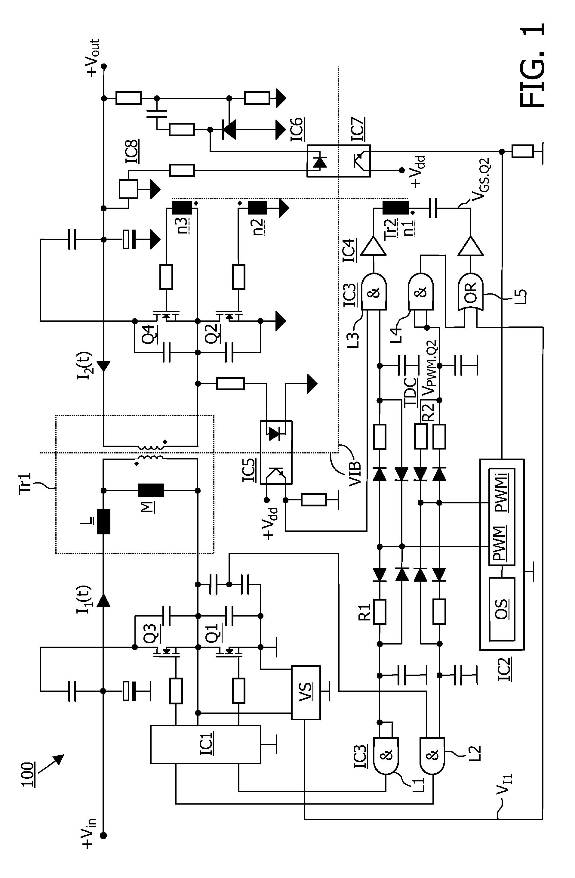 Generating drive signals for a synchronous rectification switch of a flyback converter