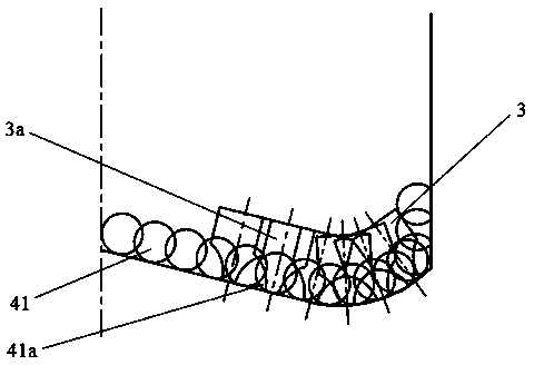 Wide-tooth cone composite drill bit