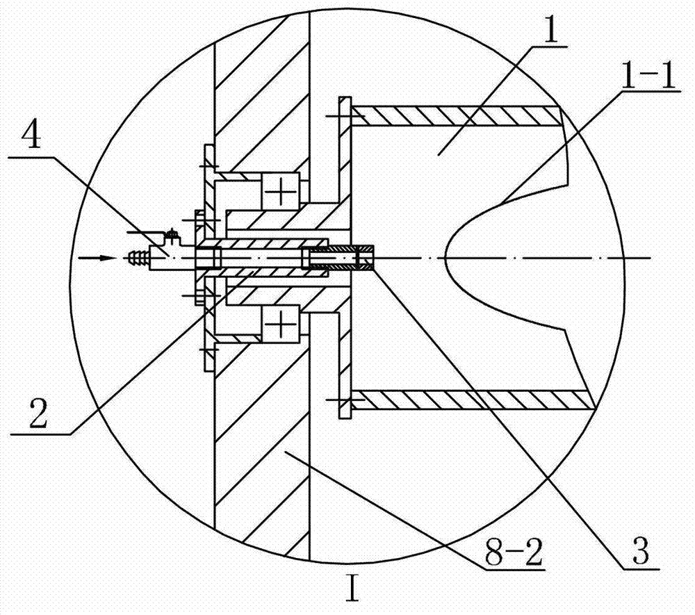 Inflation/deflation type air bag unfolding and coiling device