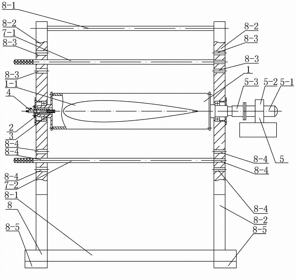 Inflation/deflation type air bag unfolding and coiling device