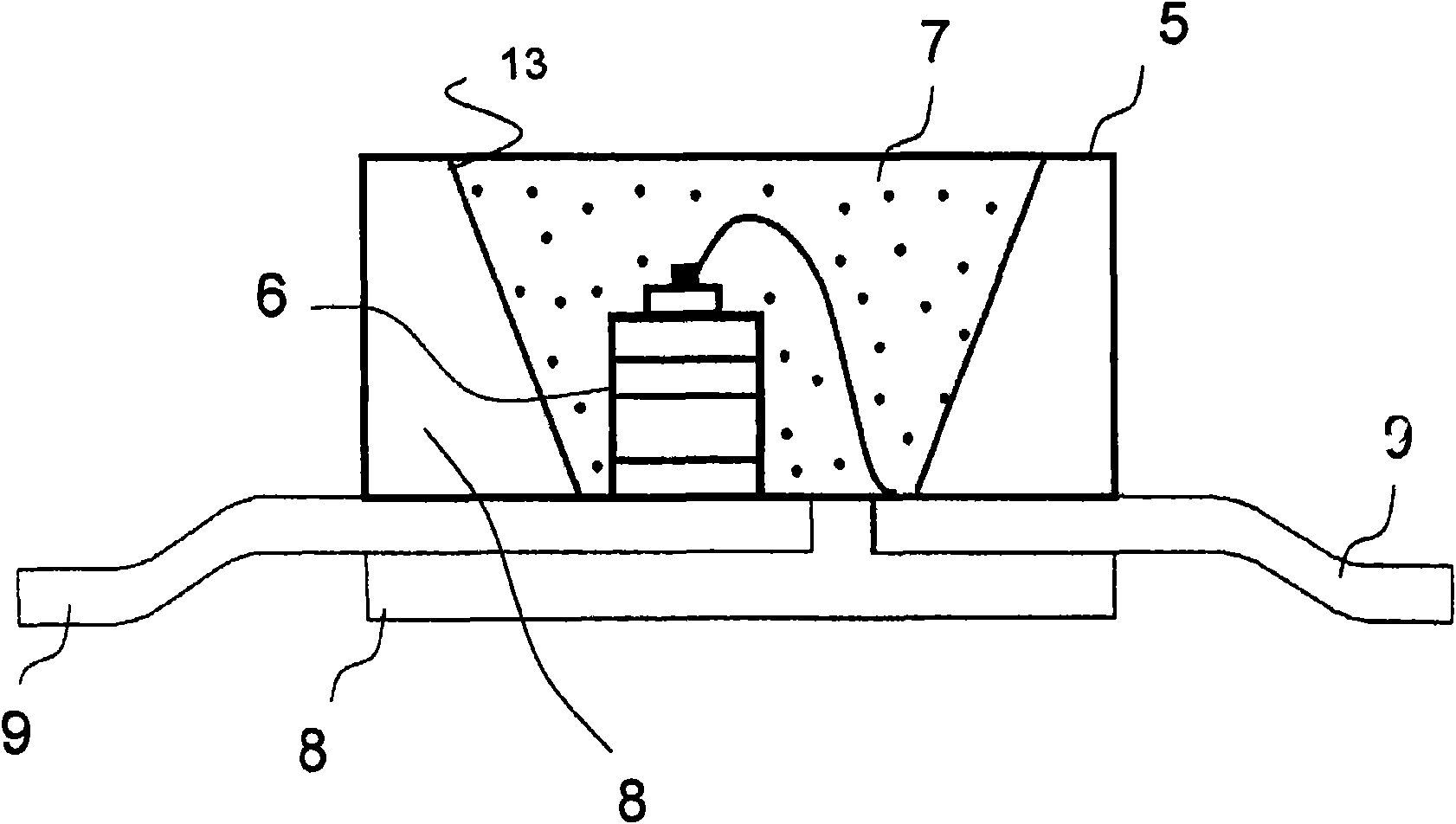 Assembly and method for generating mixed light