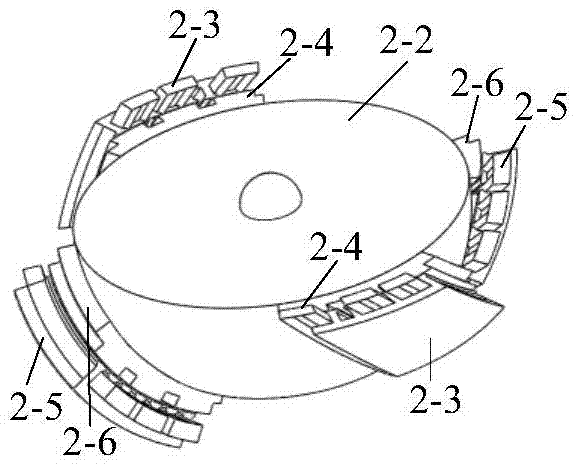 Automatic follow-up two-degree-of-freedom steering direct-drive system of automobile headlamp