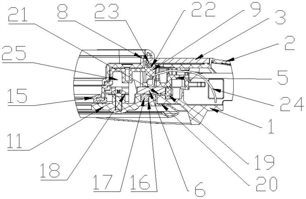 A rice cooker steam valve fixing structure and a rice cooker