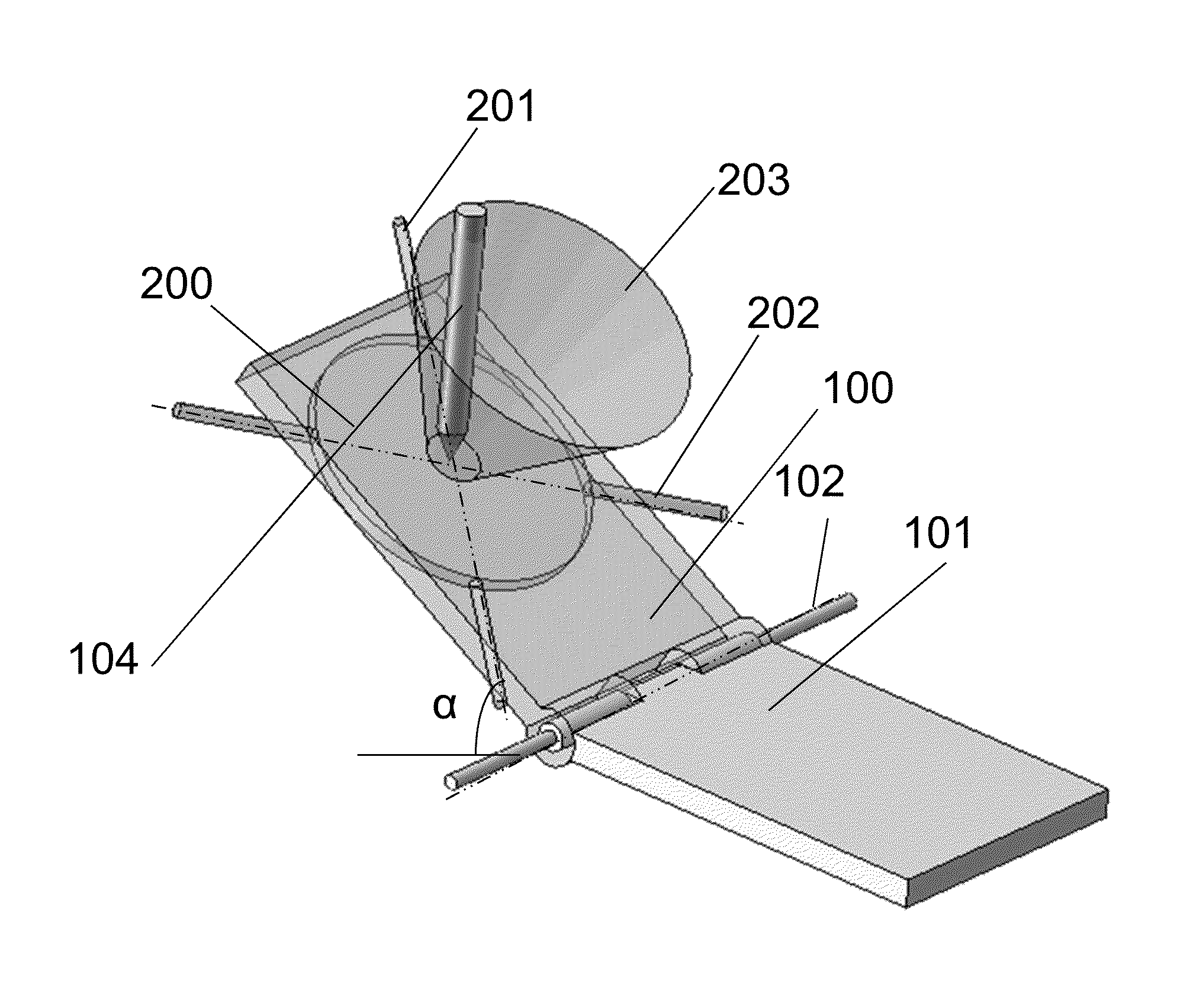 Two-axis inclinometer head of bed elevation alarm and method of operation