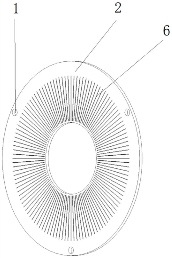 Size-adjustable soft diaphragm and dimming assembly comprising same