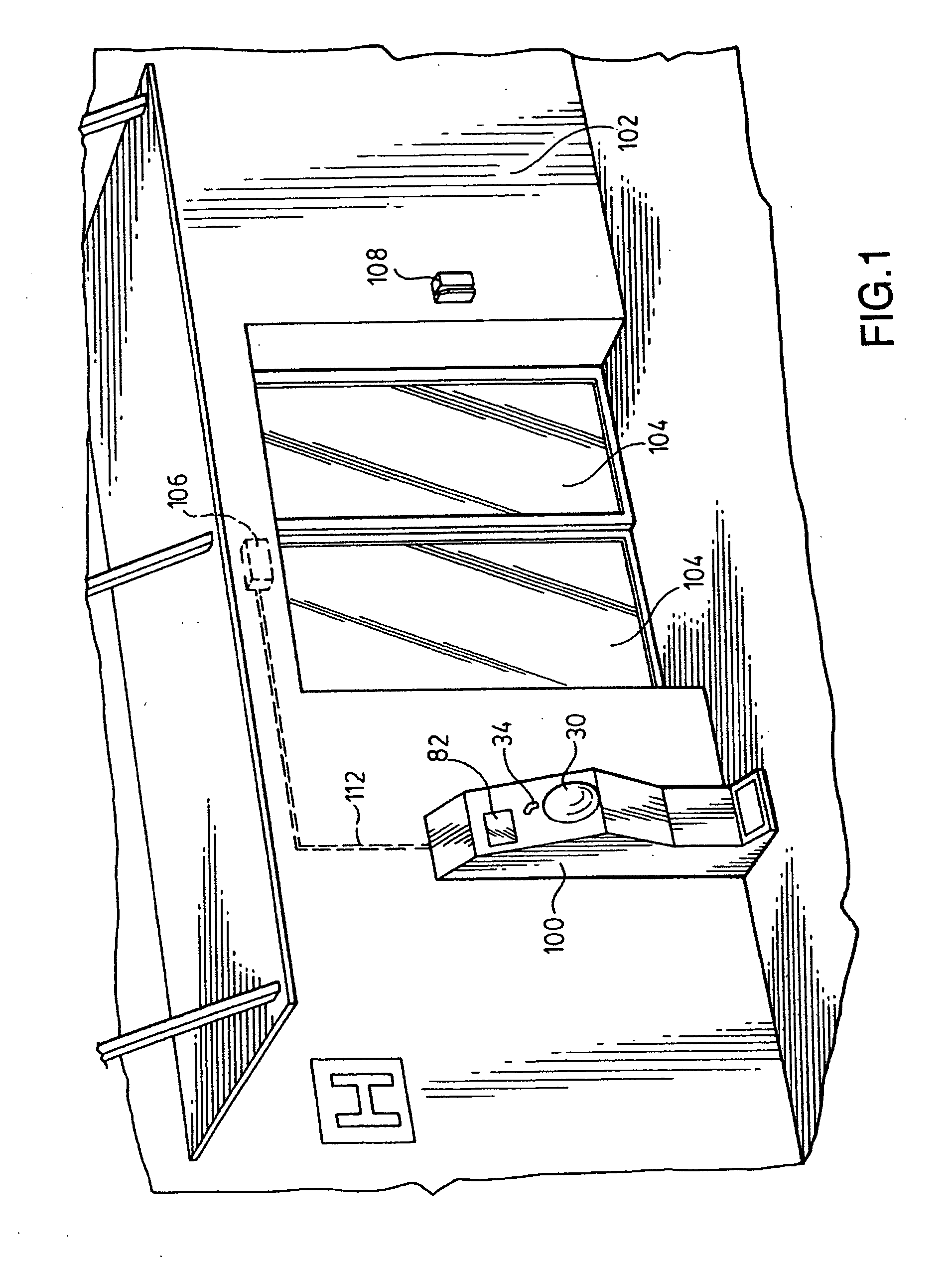 Access control method for medical facilities and retirement facilities