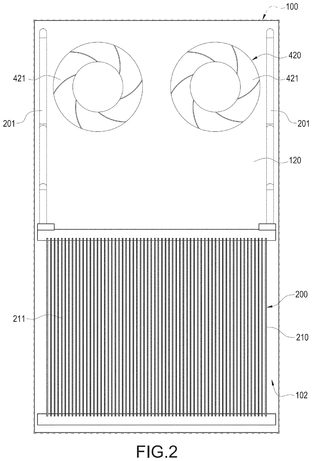 Thermosiphon heat exchanger