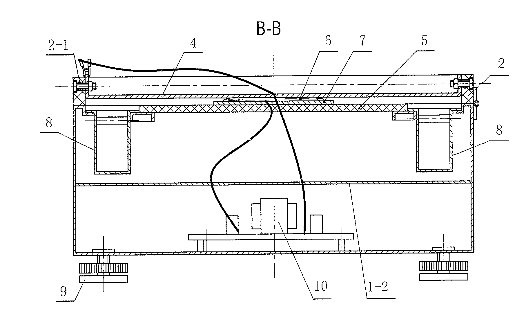 Method and device for colouring metal index tag through electrophoresis