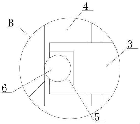 Garbage clearing and transporting device in building construction floor