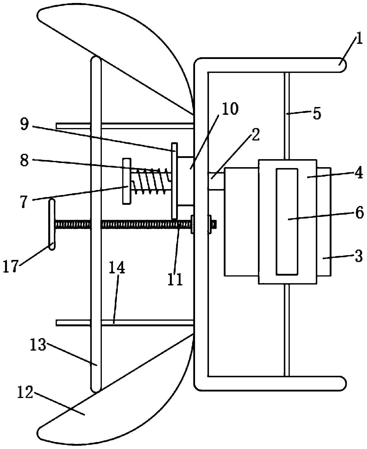 Special protective device for oral clinical tooth preparation