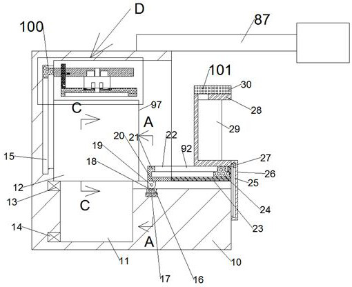 Disassembly-free repairing device for large gear through friction welding