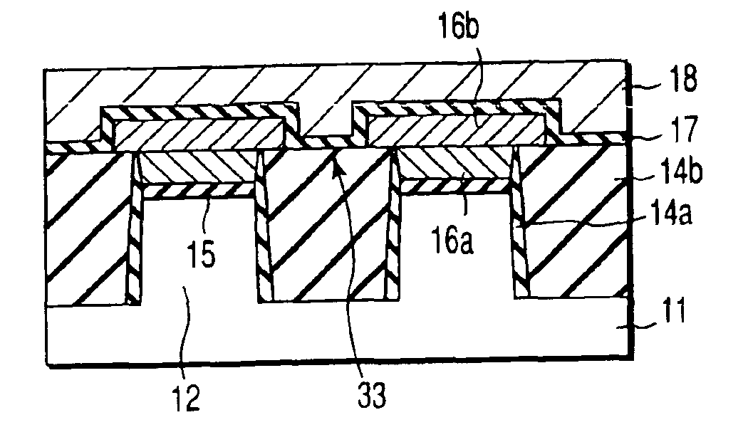 Method of manufacturing semiconductor device using STI technique