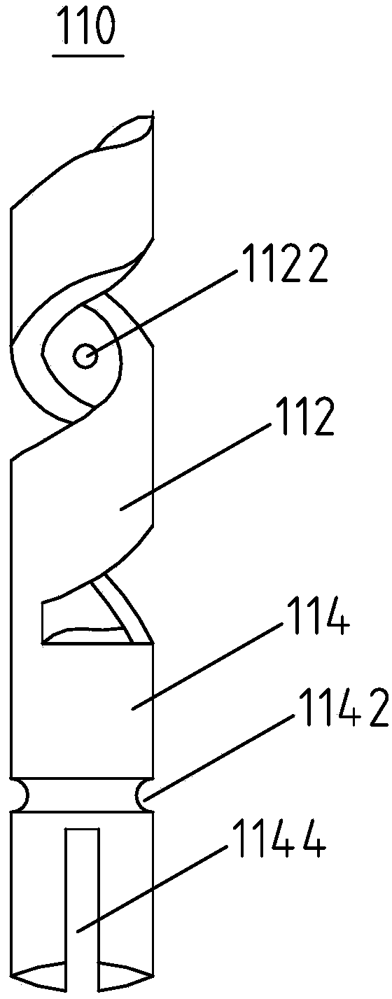 Lock and spiral key thereof