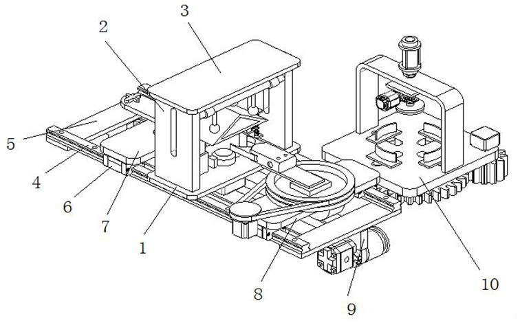 A commutator riveting reinforcement ring equipment