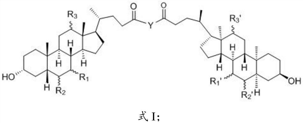 A kind of cholic acid derivative and its preparation method and application