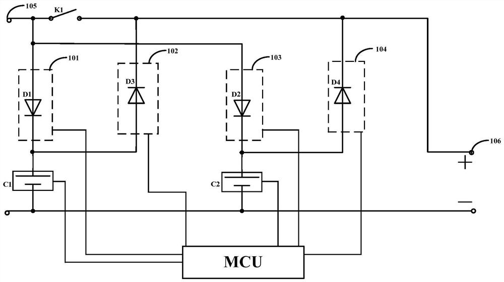 Charging and discharging equipment, method and device