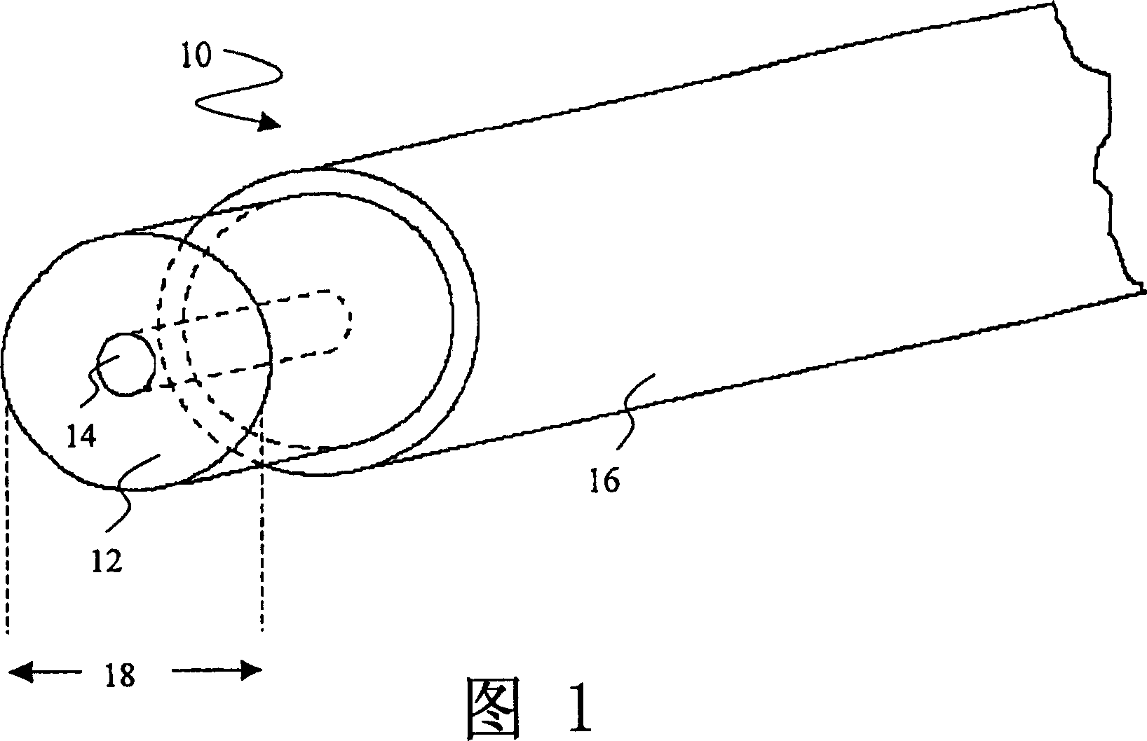 Piezoelectric ceramic fibers having metallic cores