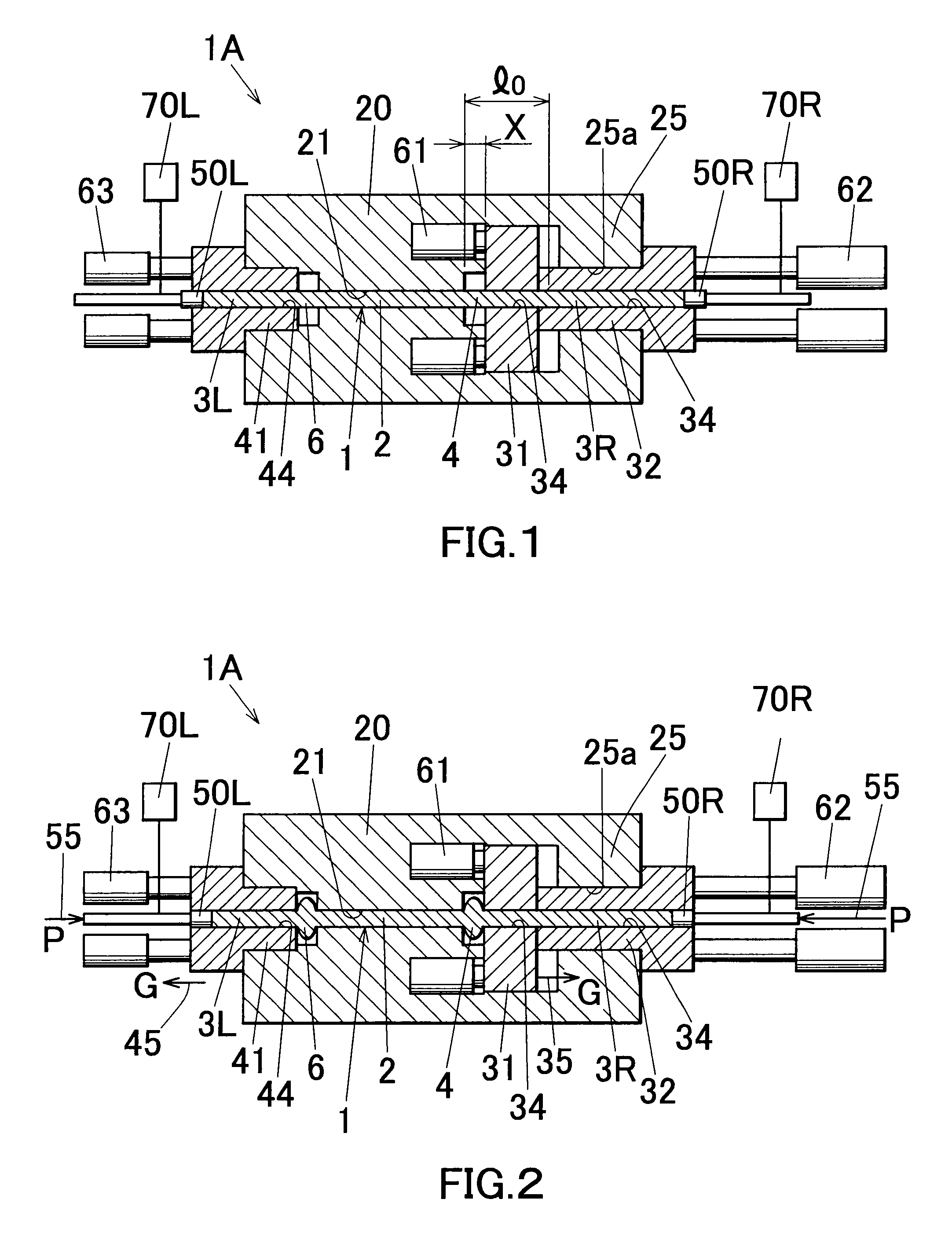 Upsetting method and upsetting apparatus