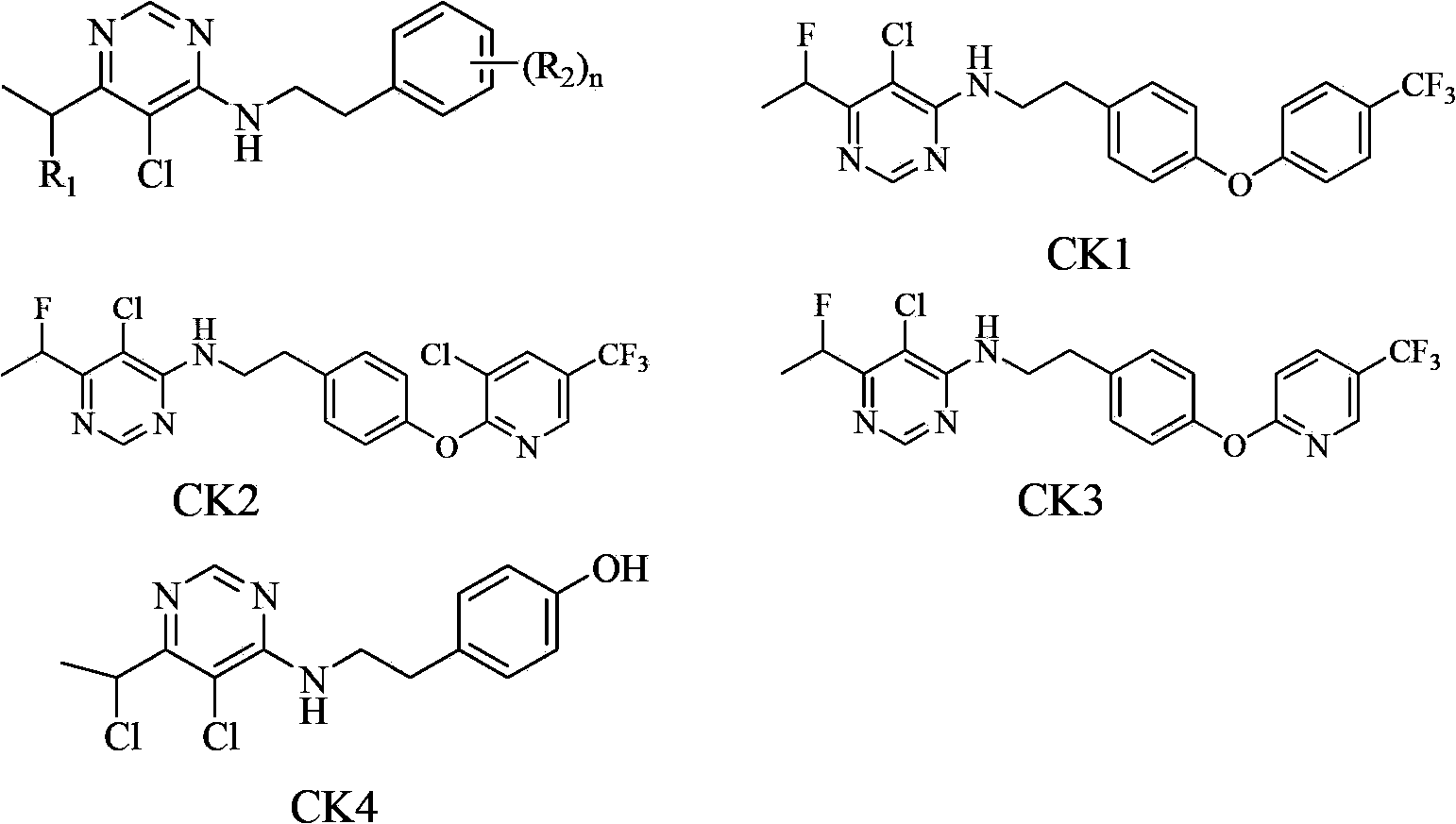 Substituted pyrimidine compound and use thereof