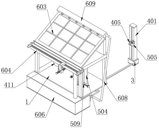 Detection system for influencing rice seedling raising and growth based on illumination