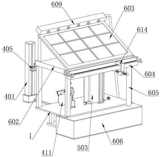 Detection system for influencing rice seedling raising and growth based on illumination