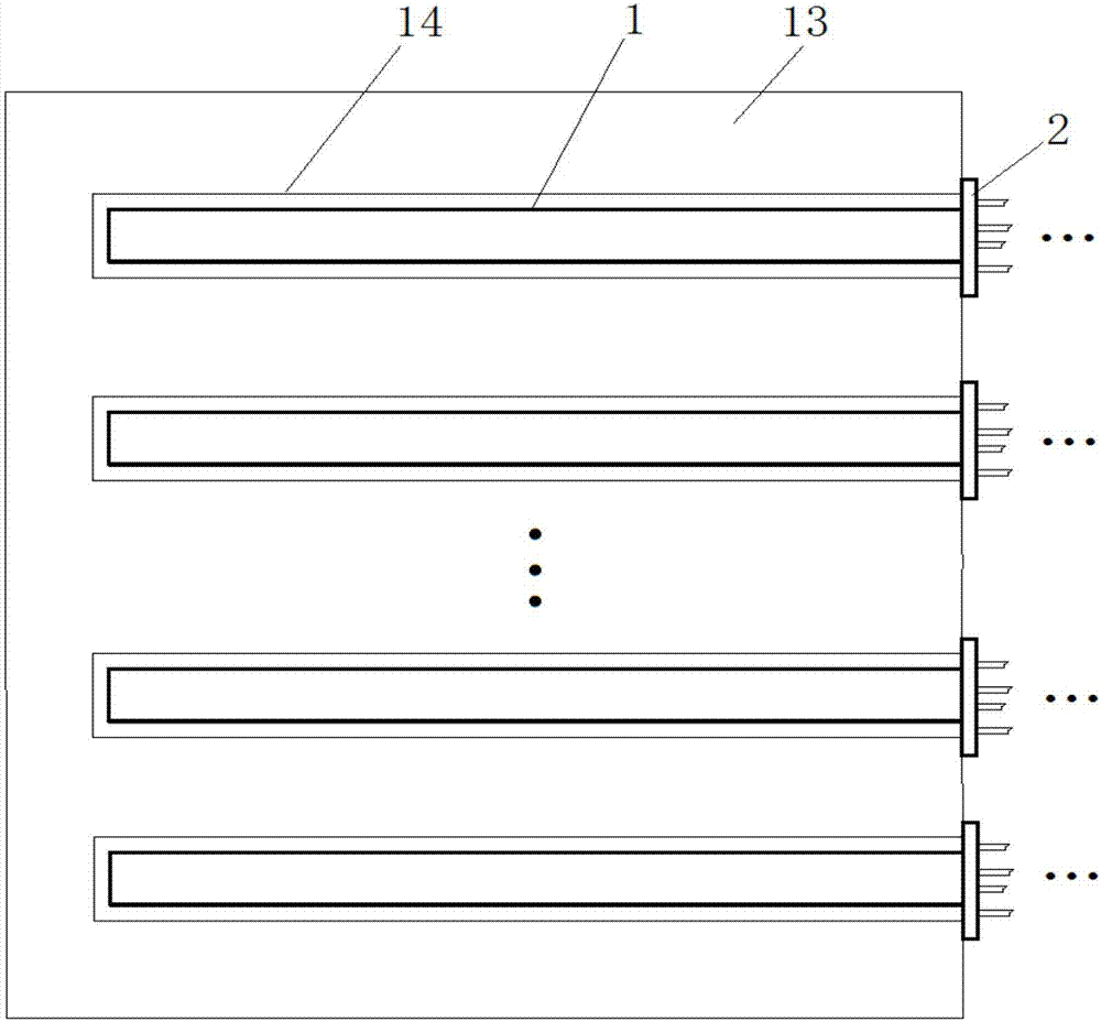 Device and method for desorption of gas in coal seam by utilizing ultrasonic principle