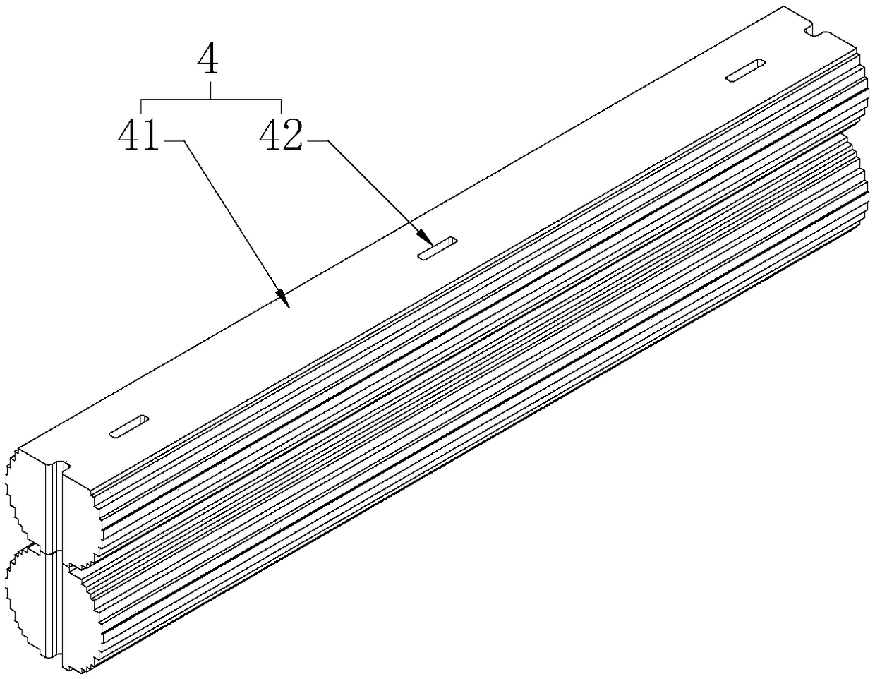 Stamping formation equipment for ignition coil iron cores