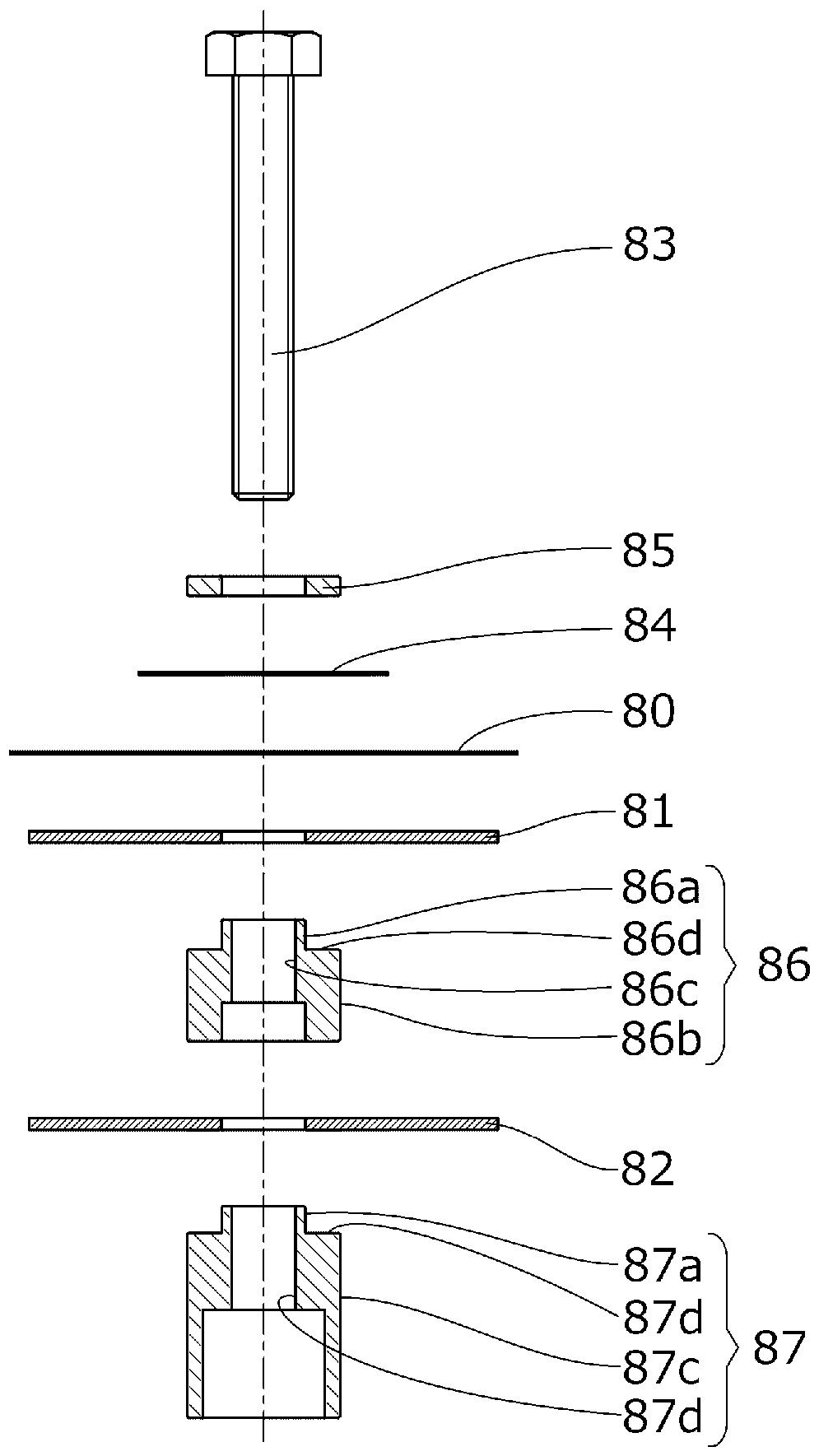 Vacuum pump, and flexible cover and rotor used in said vacuum pump