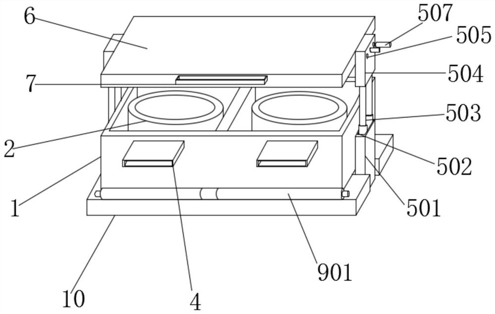 Centrifugal casting tool for high-strength worm gear and using method of centrifugal casting tool