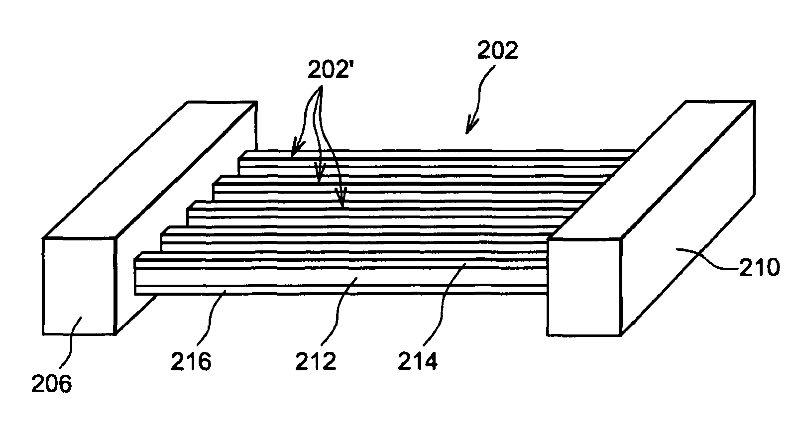 Device for converting mechanical impact energy into electrical energy with optimised efficiency