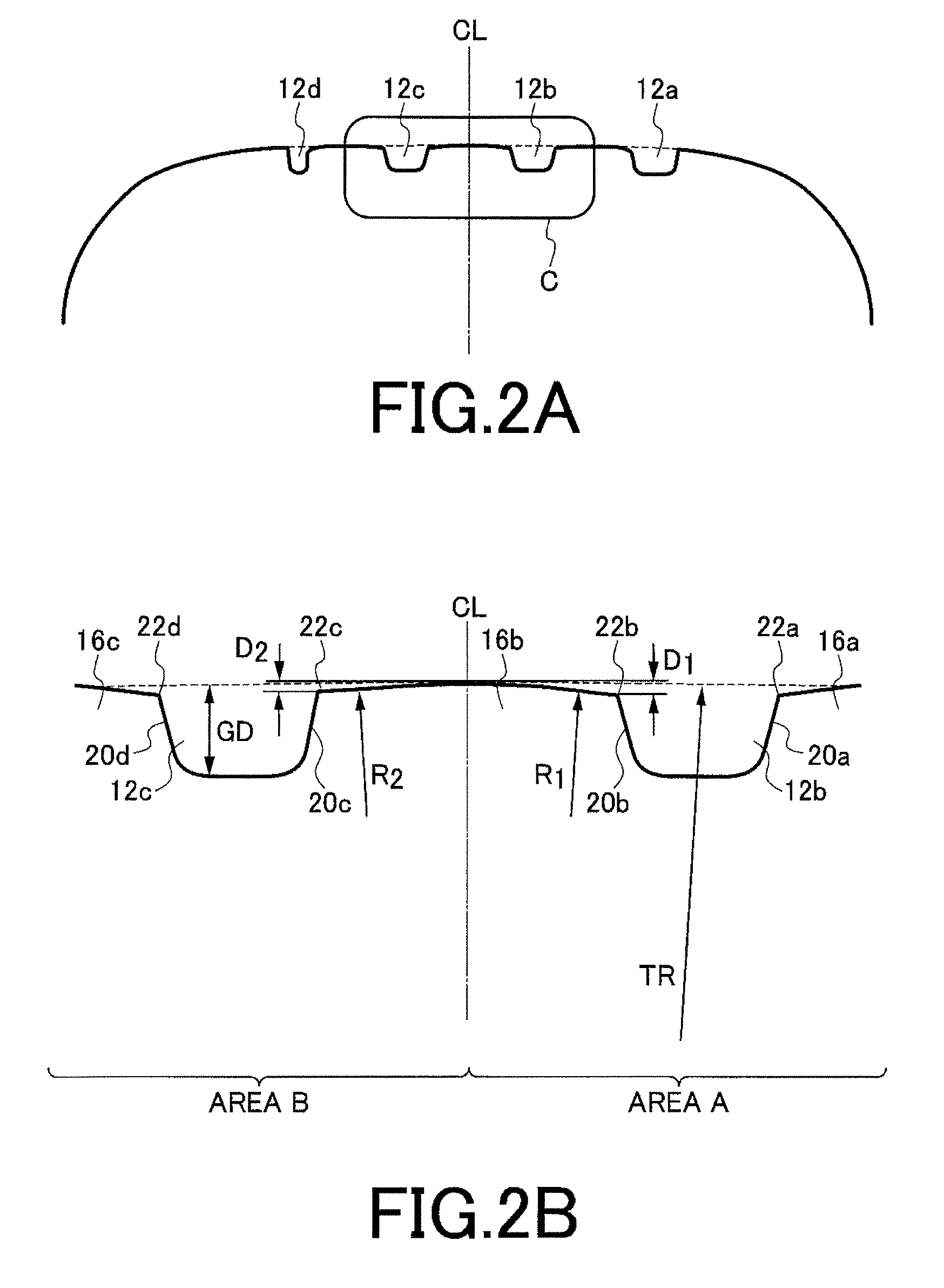 Pneumatic tire with tread having land portions defining drop lengths