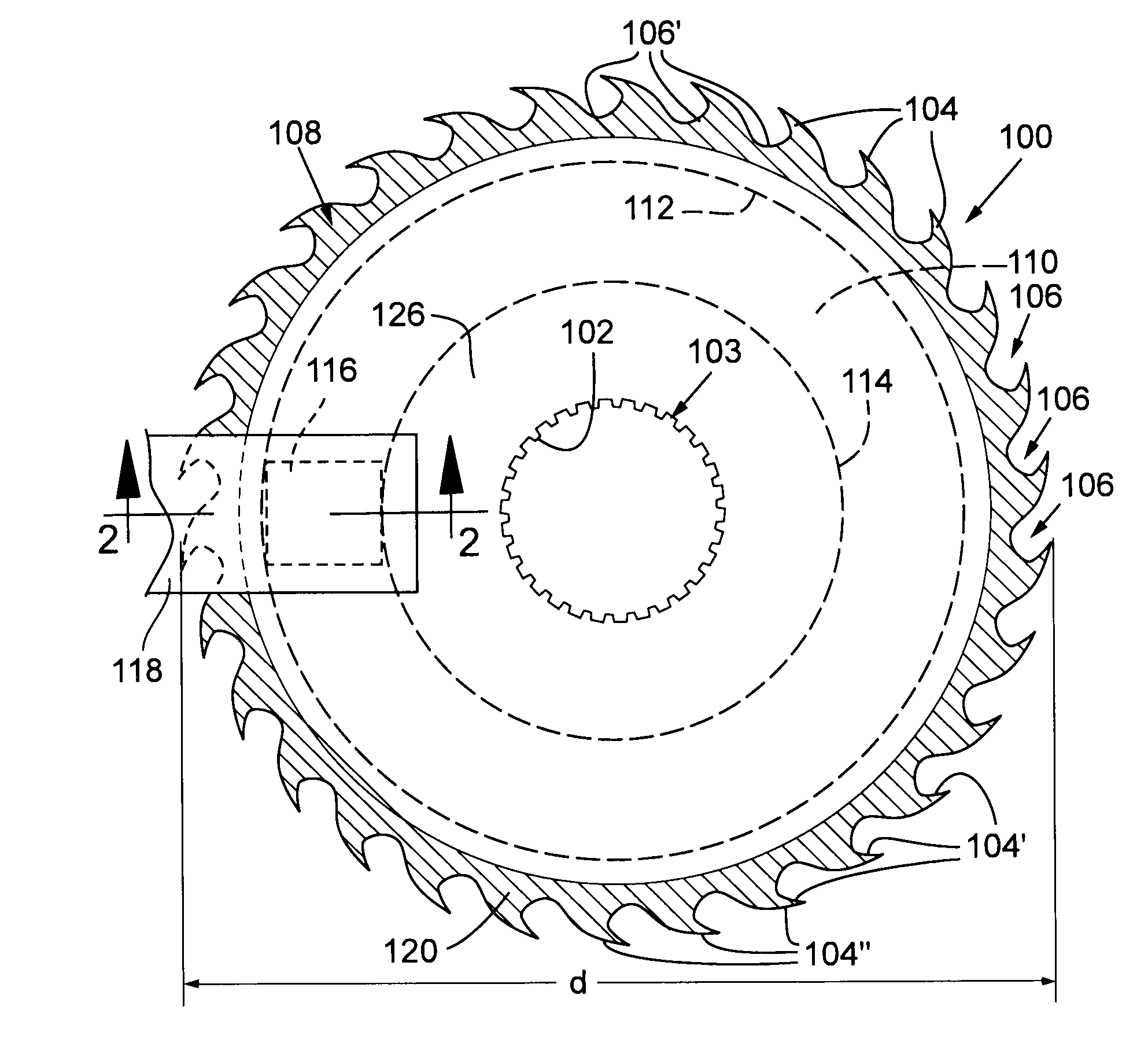 Circular saw blade with thermal barrier coating