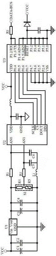 Gas detection digital bridge and its detection processing method