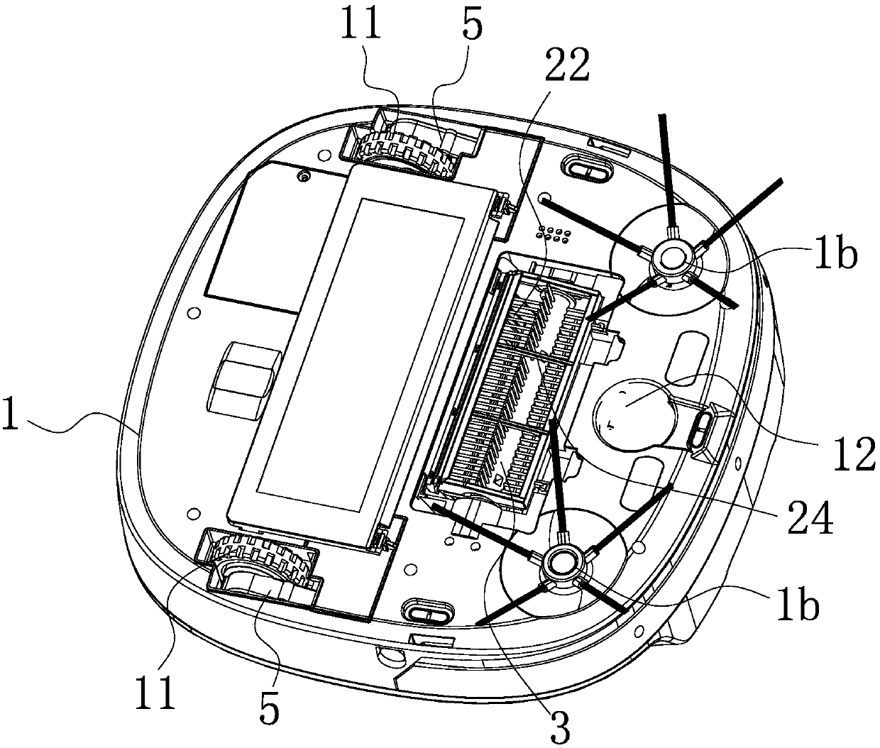 Novel intelligent sweeping machine