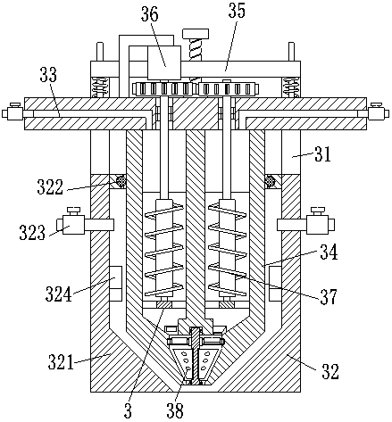 Production and processing method of medical melt-blown non-woven fabric