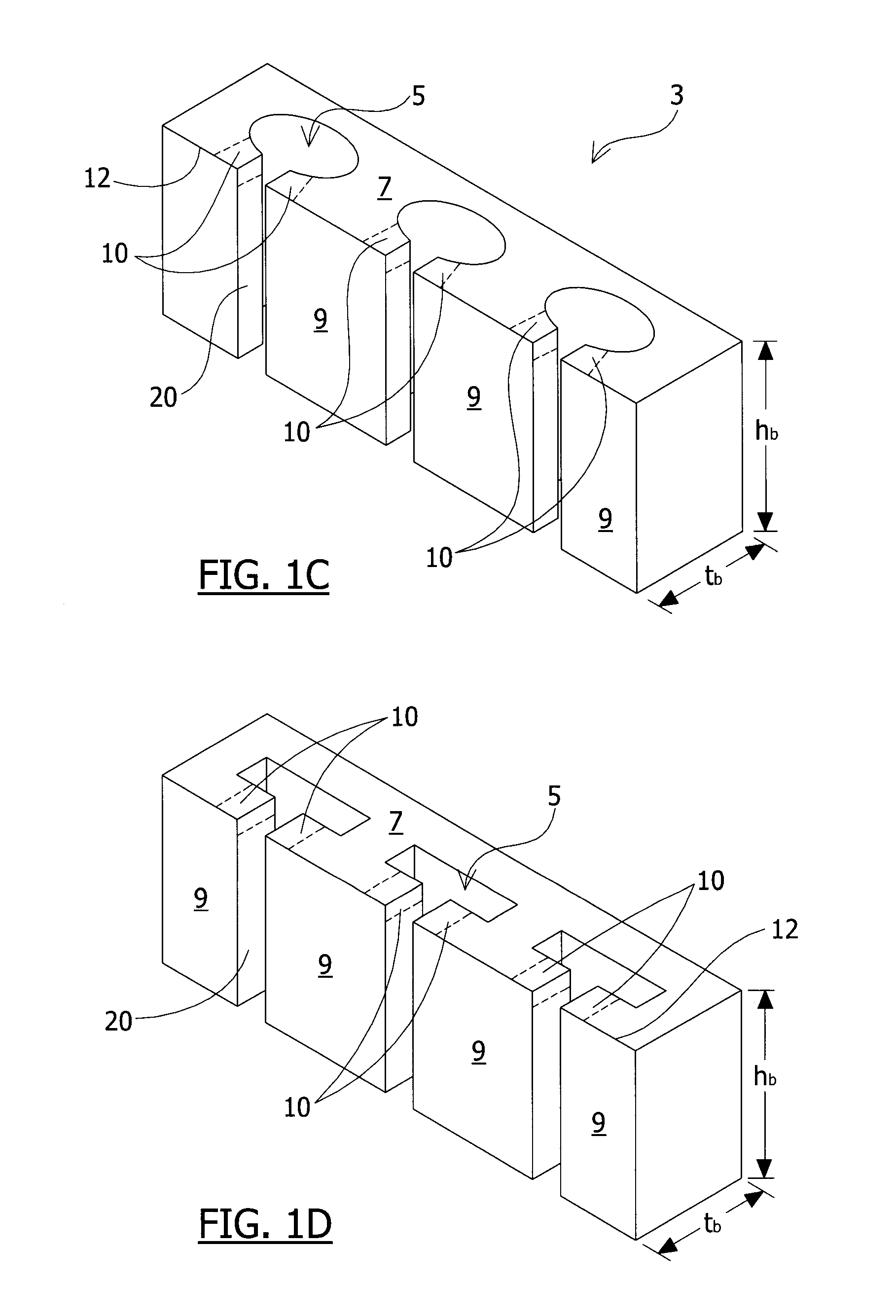 Masonry wall panel for retaining bricks