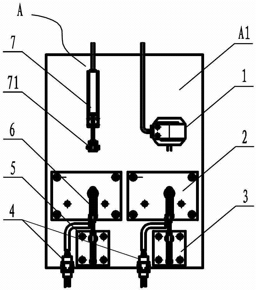 A locker performance comprehensive detection device and detection method thereof